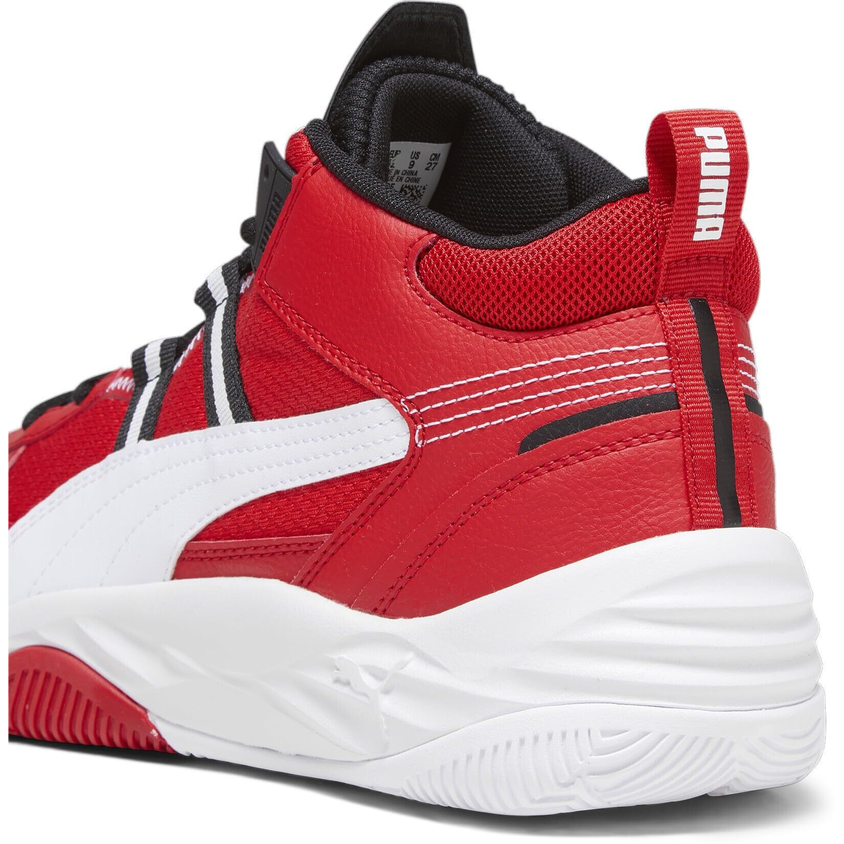 Puma Unisex-Adult Rebound Future NextGen for All Time Red-White-Black Sneaker - 6 UK (39232905)