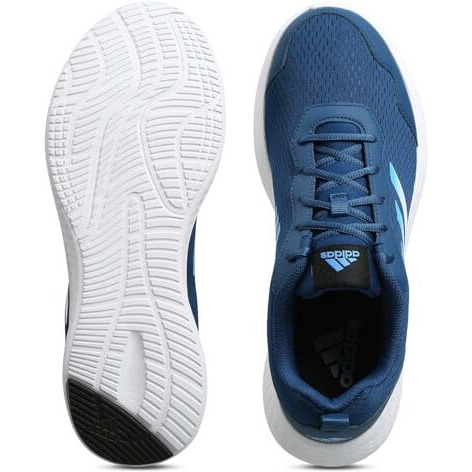 Adidas Men Synthetic & Textile Restound M Running Shoes BLUNIT/FTWWHT/PULBLU UK-9
