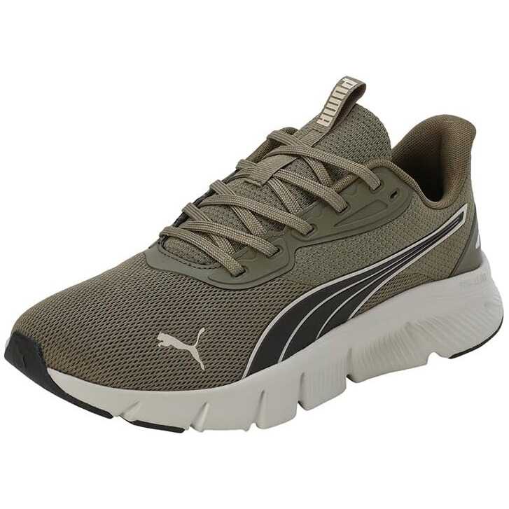 Puma Unisex-Adult FlexFocus Lite Modern Olive-Desert Dust Running Shoe - 3 UK (31009306)
