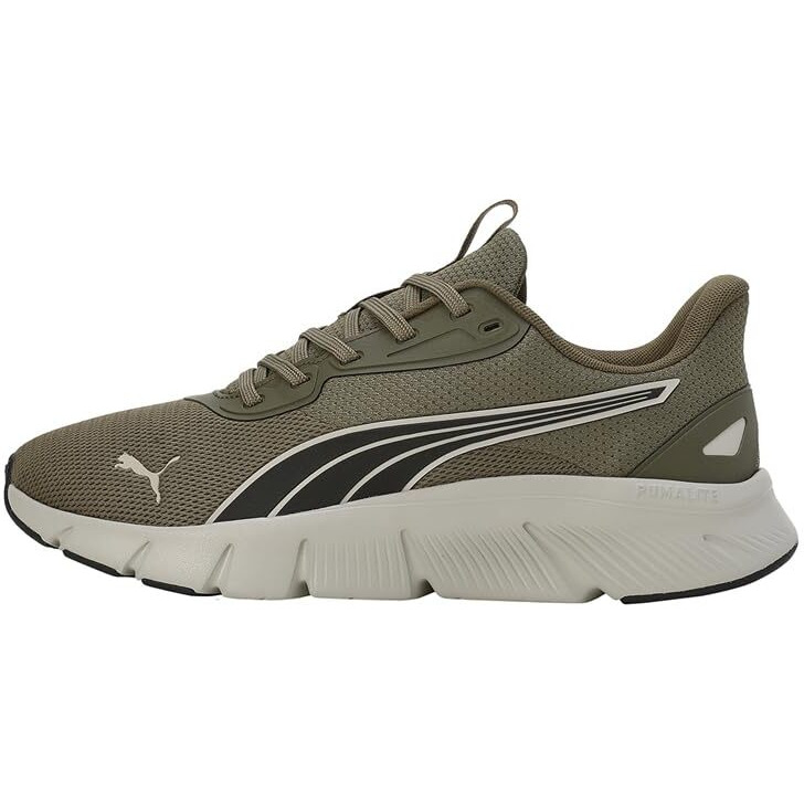 Puma Unisex-Adult FlexFocus Lite Modern Olive-Desert Dust Running Shoe - 3 UK (31009306)