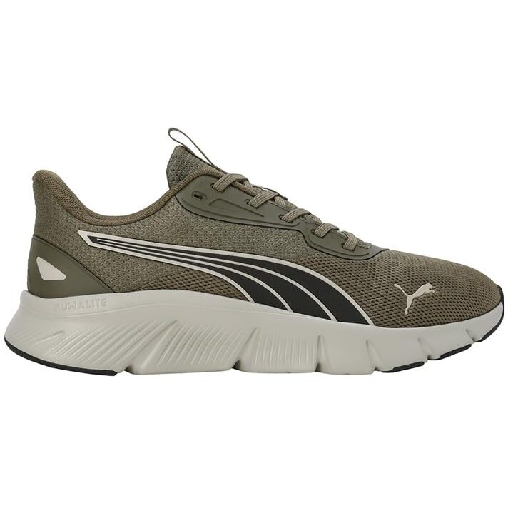 Puma Unisex-Adult FlexFocus Lite Modern Olive-Desert Dust Running Shoe - 3 UK (31009306)