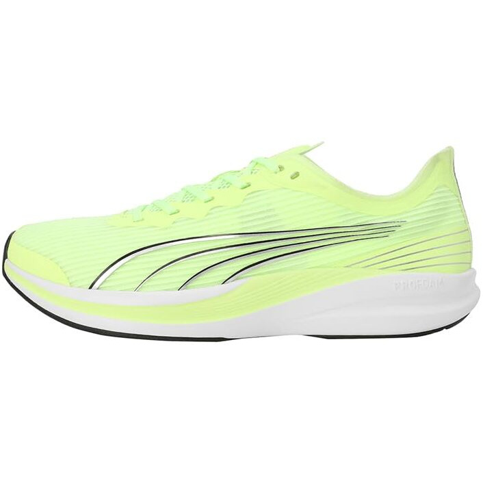 Puma Unisex-Adult Redeem Pro Racer Fizzy Apple-White-Silver-Black Running Shoe - 7 UK (37944209)
