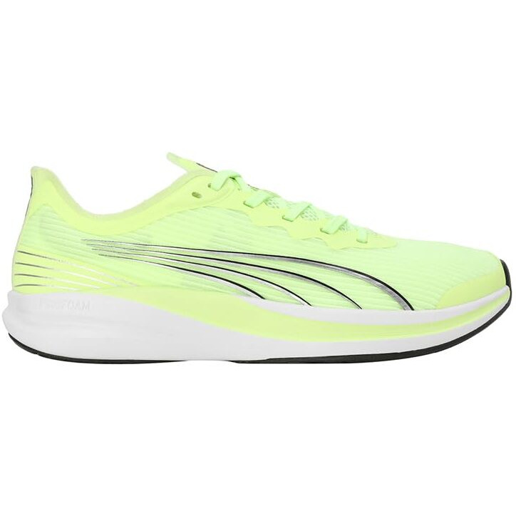 Puma Unisex-Adult Redeem Pro Racer Fizzy Apple-White-Silver-Black Running Shoe - 7 UK (37944209)