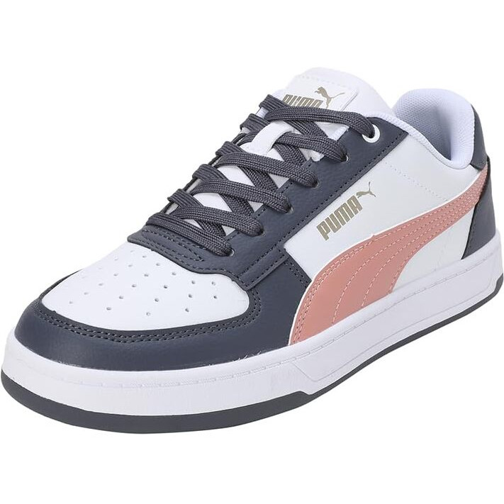 Puma Womens Caven 2.0 White-Deeva Peach-Galactic Gray Sneaker - 5 UK (39618142)