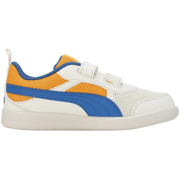 Puma Unisex-Kid Carter PS Warm White-Victoria Blue-Tangerine Sneaker - 13 UK (40036102)