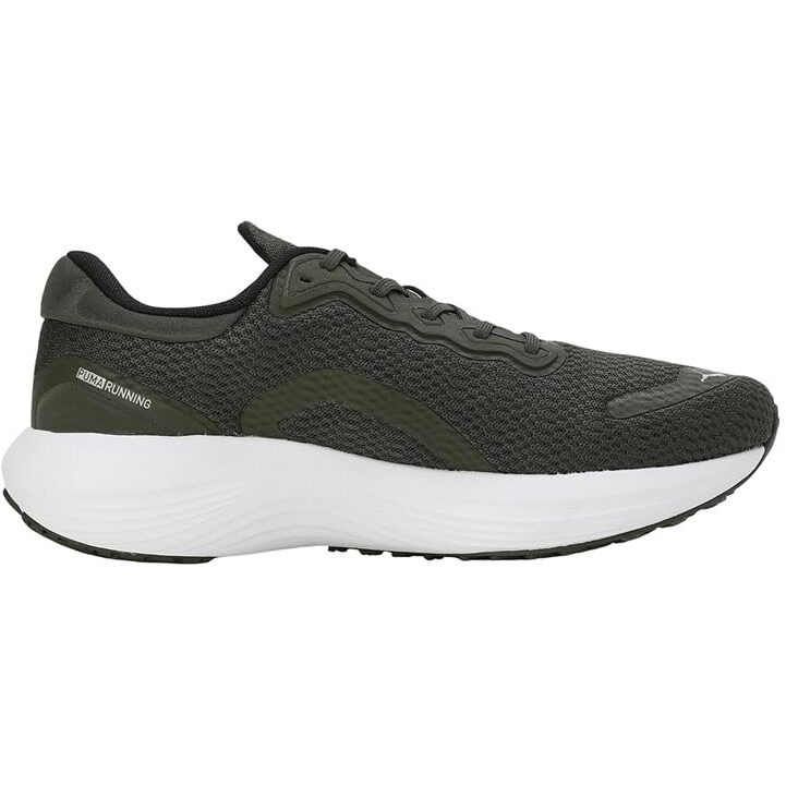 Puma Mens CyclonitePro Res Dark Olive-Black-Desert Dust Running Shoe - 11 UK (31136903)