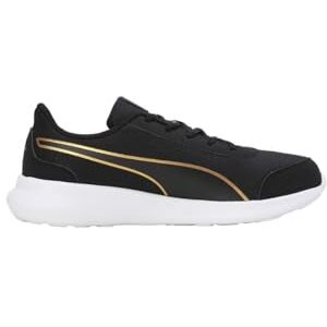 Puma Mens Dazzler Black-White-Gold Sneaker - 8 UK (39178203)