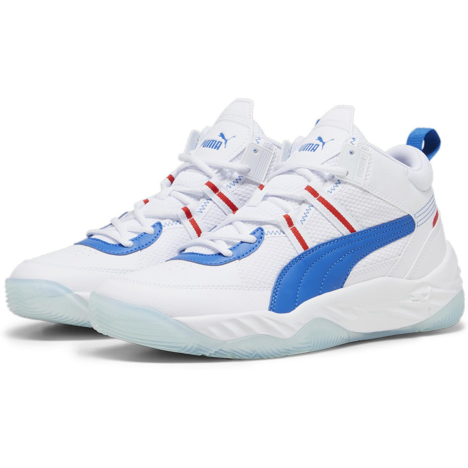 Puma Unisex-Adult Rebound Future NextGen White-Team Royal-for All Time Red Sneaker - 12 UK (39232906)