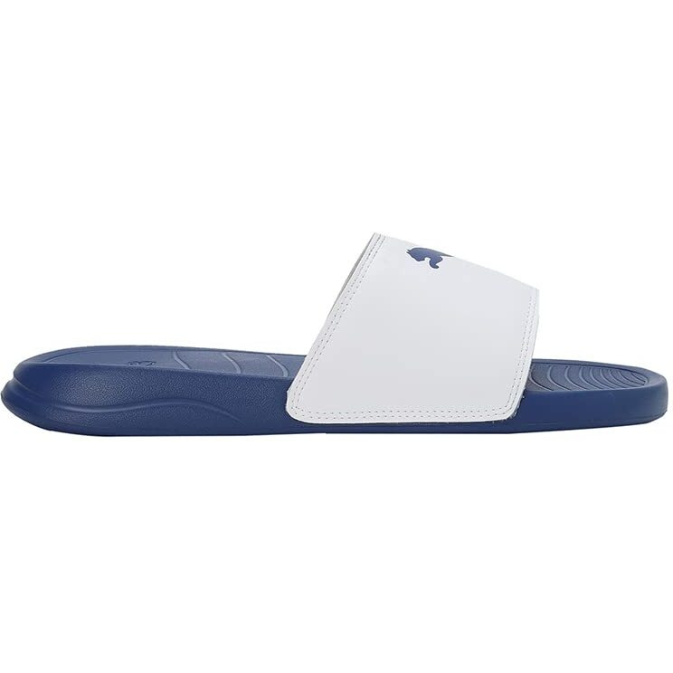 Puma unisex-adult Geo Clyde Royal-White Slide Sandal - 8 UK (39453805)