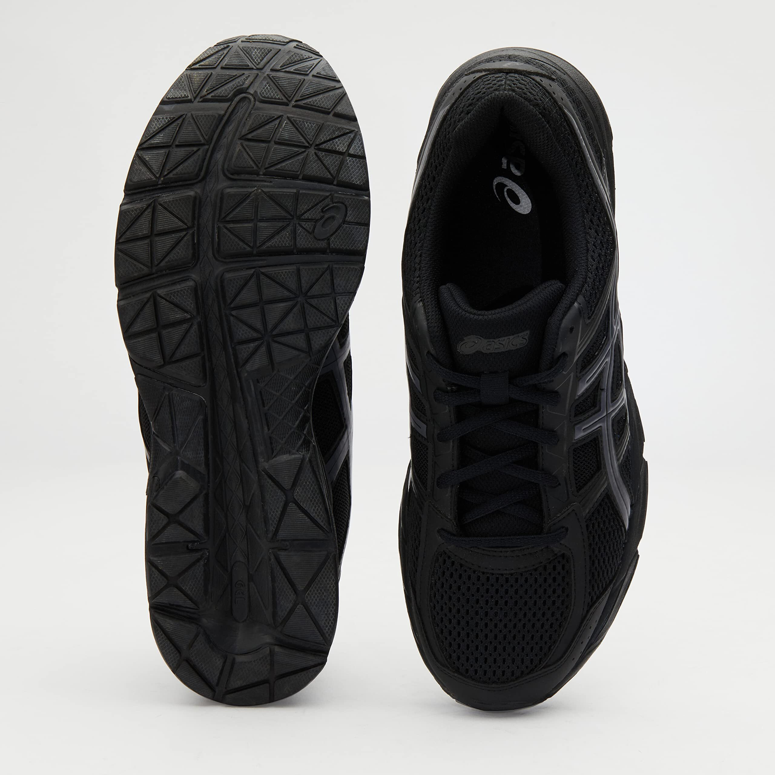 ASICS Men's Black Running Shoes-8 UK (42.5 EU) (9 US) (1011B141)