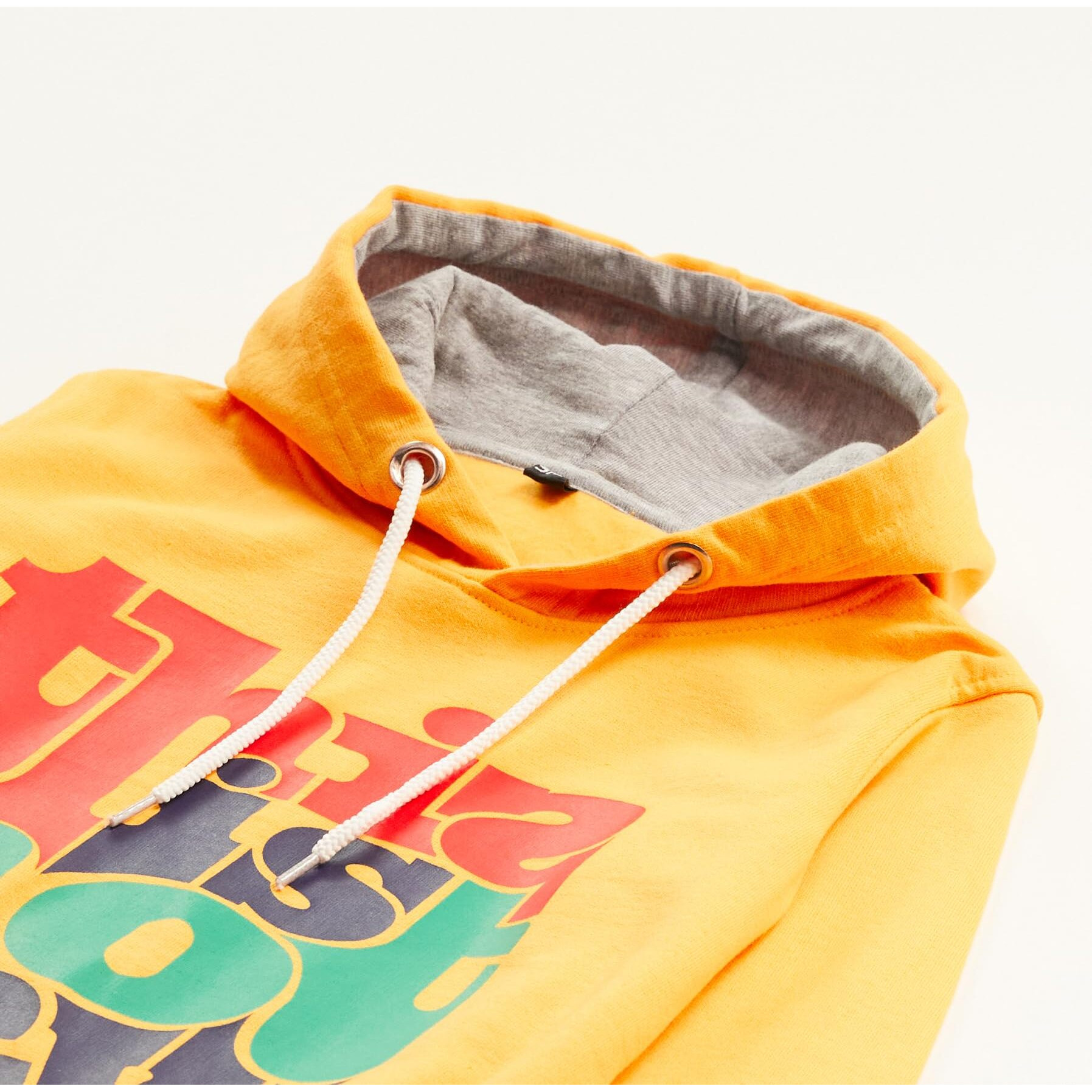 T2F Boys Cotton Hooded Neck Regular Sweatshirt(Bys-Ss-01_Yellow_13-14 Years)
