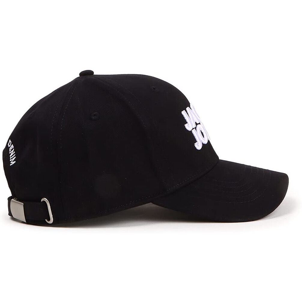 Jack & Jones Cotton Men's Baseball Cap (258378503- Black_Free Size)