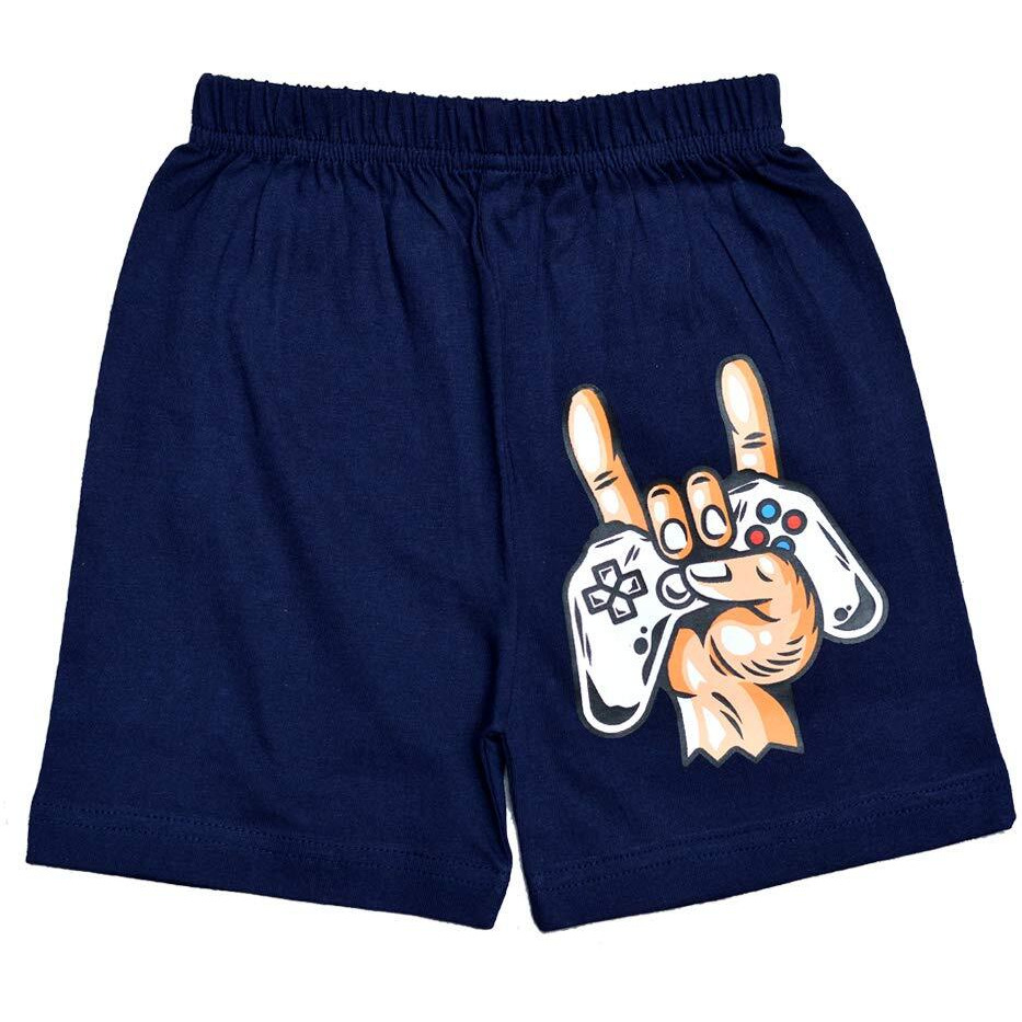 T2F Boy's (BYS-Shorts-S8_Multicolour_9-10 Years)