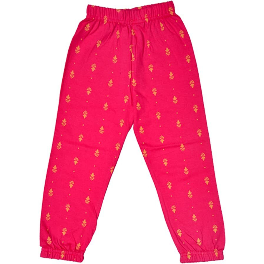 T2F Girl's Regular Track Pants (GLSTRK02_Multicolor 1_4 5 Years)