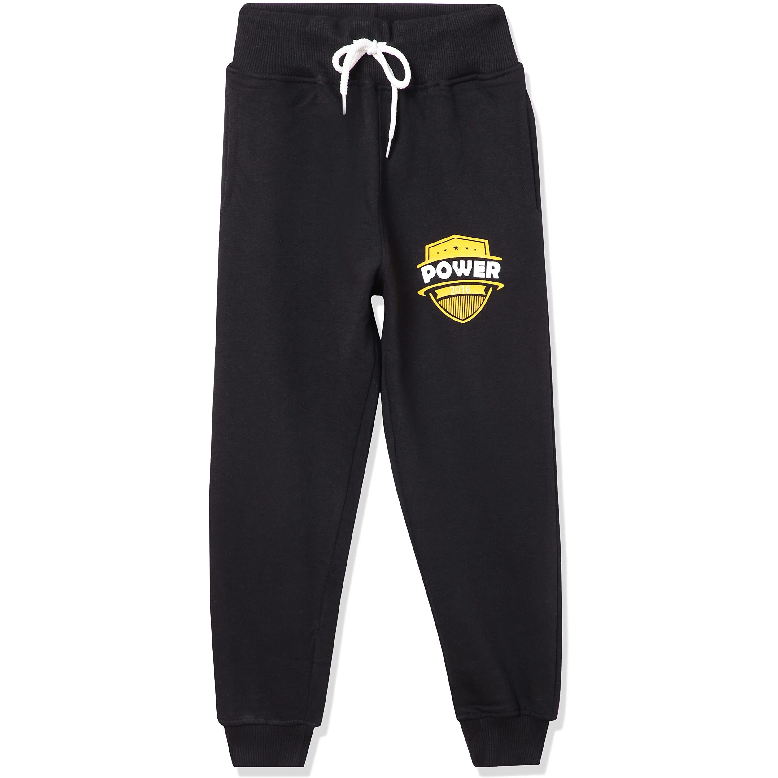 T2F Boy's Regular Track Pants (BYSJOG3P01_Multicolor 2_11-12 Years)