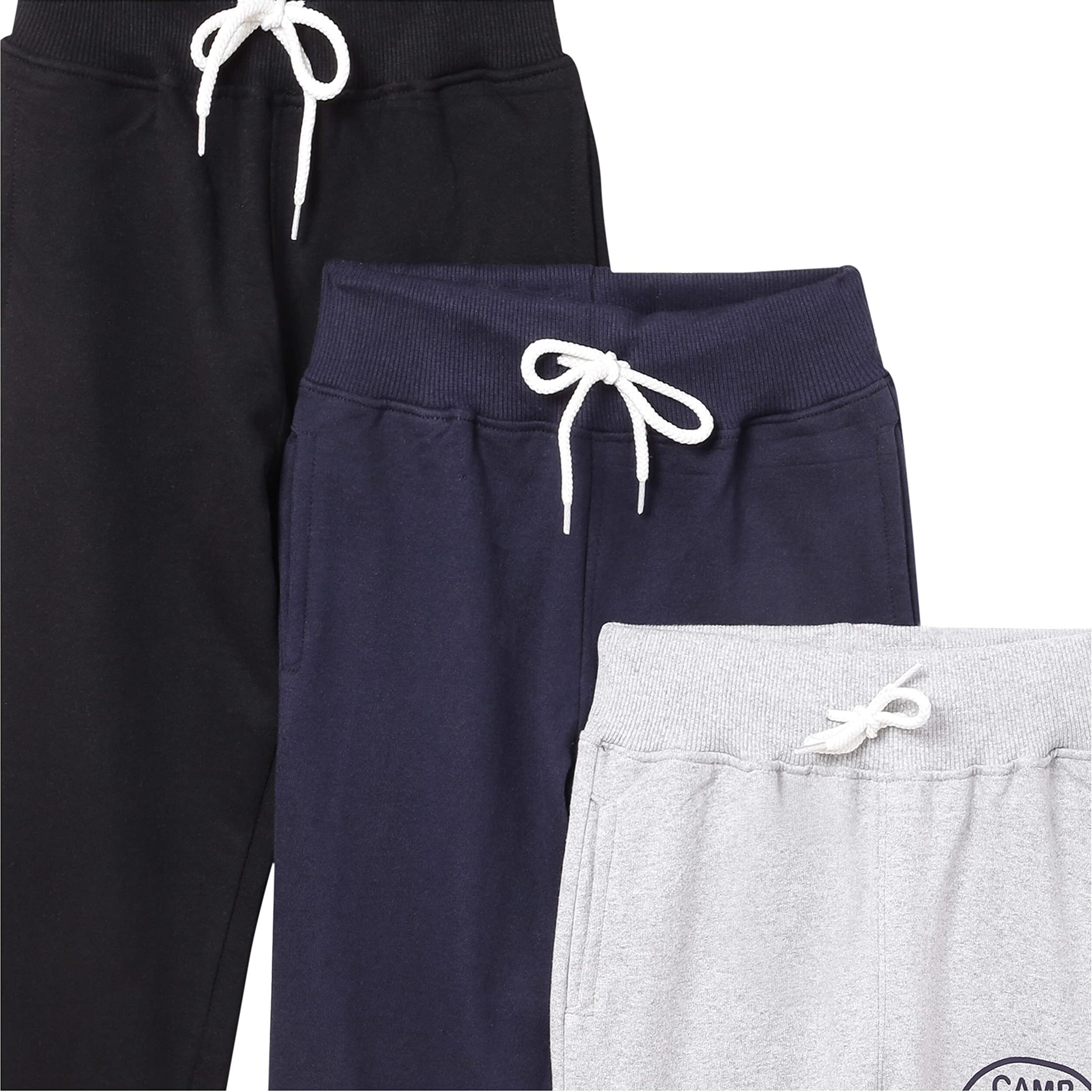 T2F Boy's Regular Track Pants (BYSJOG3P01_Multicolor 2_11-12 Years)