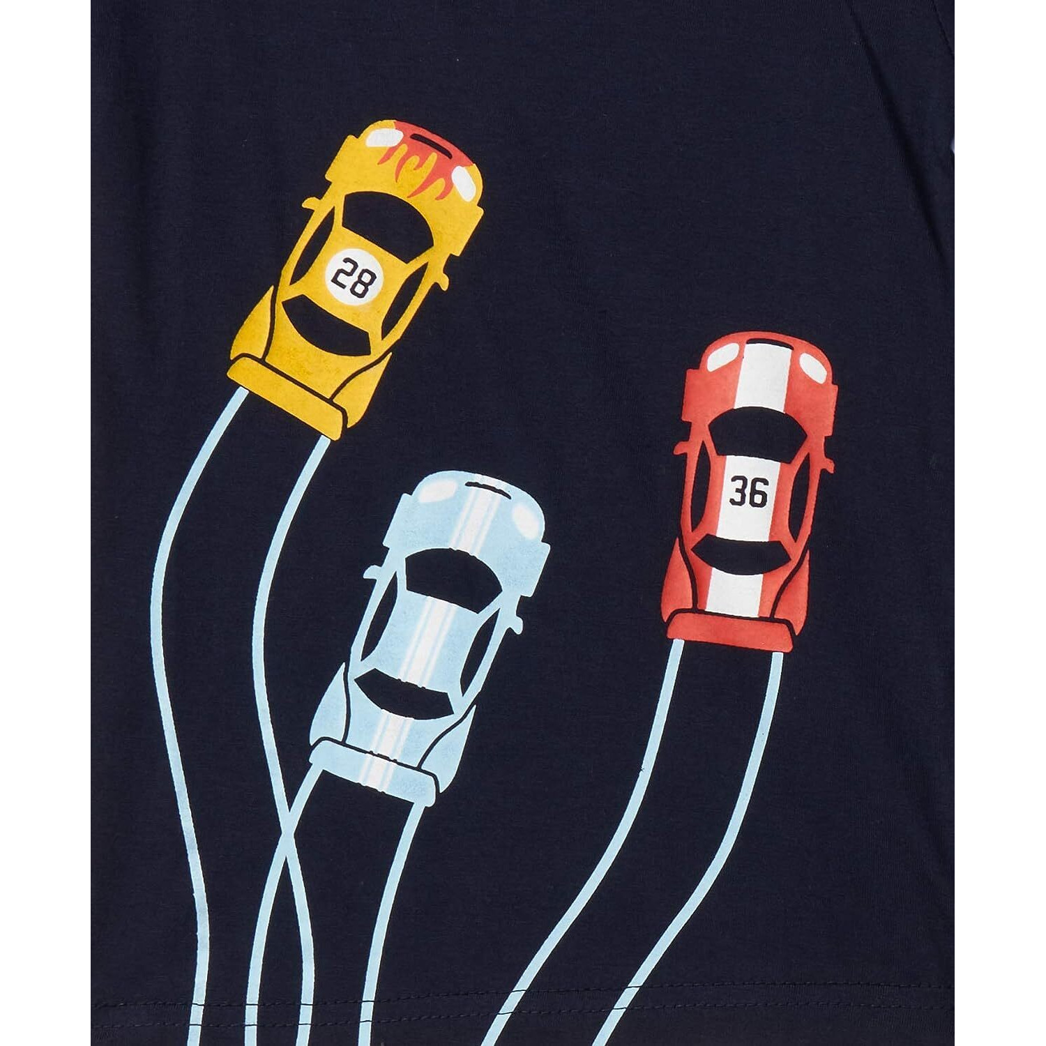 T2F Boy's Solid Regular Fit T-Shirt (10_Multicolor 2 5 6 Years)