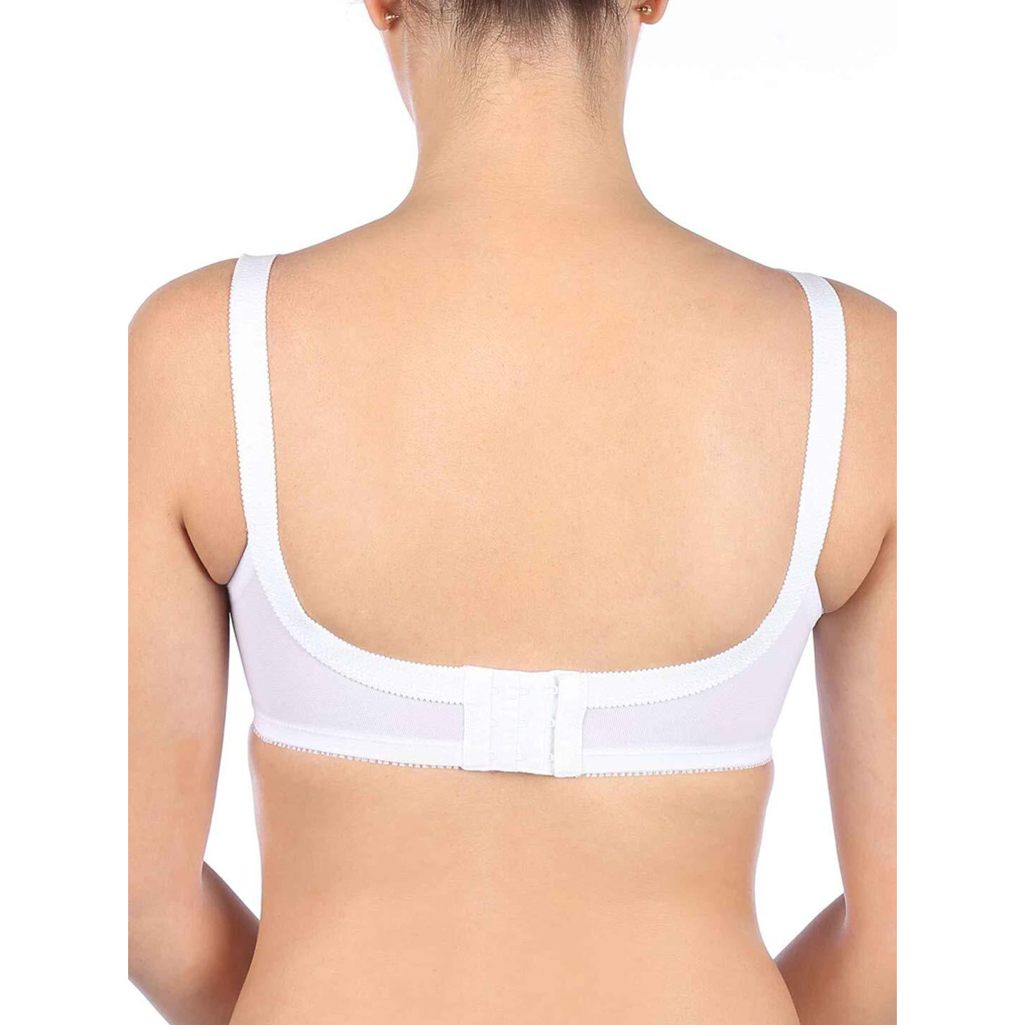 Triumph International Women's Non Padded | Wireless | Doreen 38E White | Polyamide Full-Coverage Big Cup Bra | Pack of 1