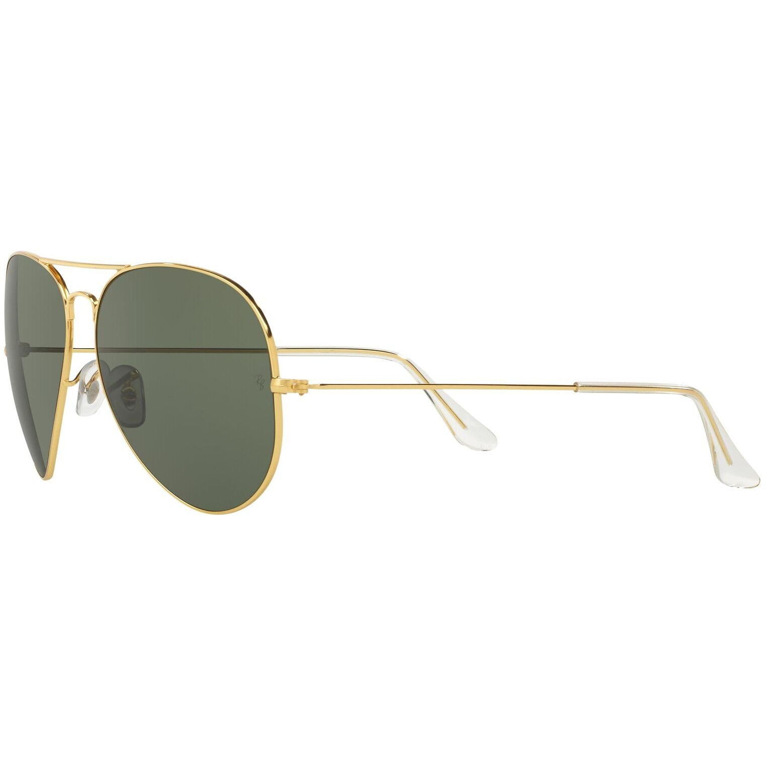 Ray-Ban Unisex UV Protected Green Lens Pilot Sunglasses - 0RB3026IW202762