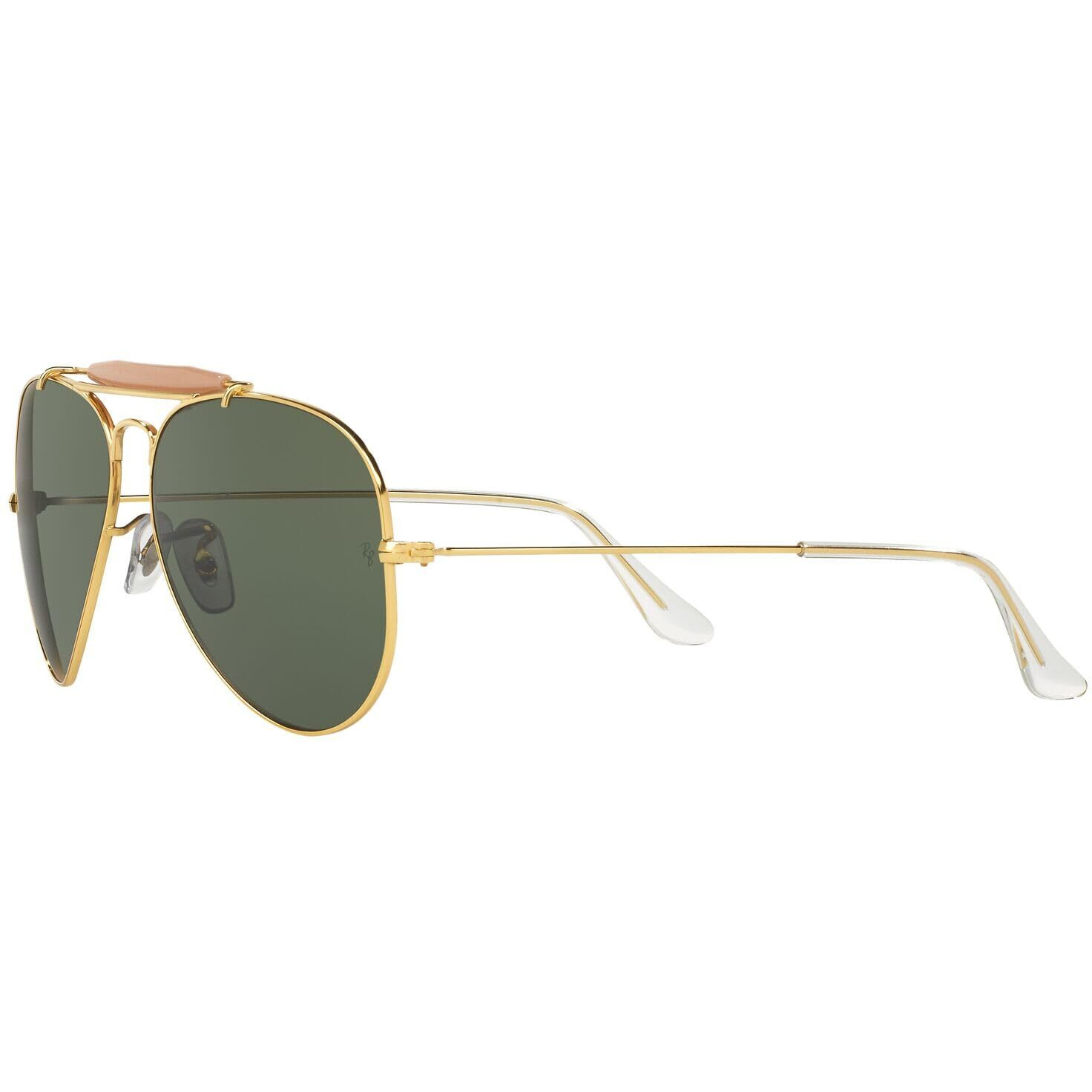 Ray-Ban Unisex UV Protected Pilot Sunglasses (Gold, 58 mm)