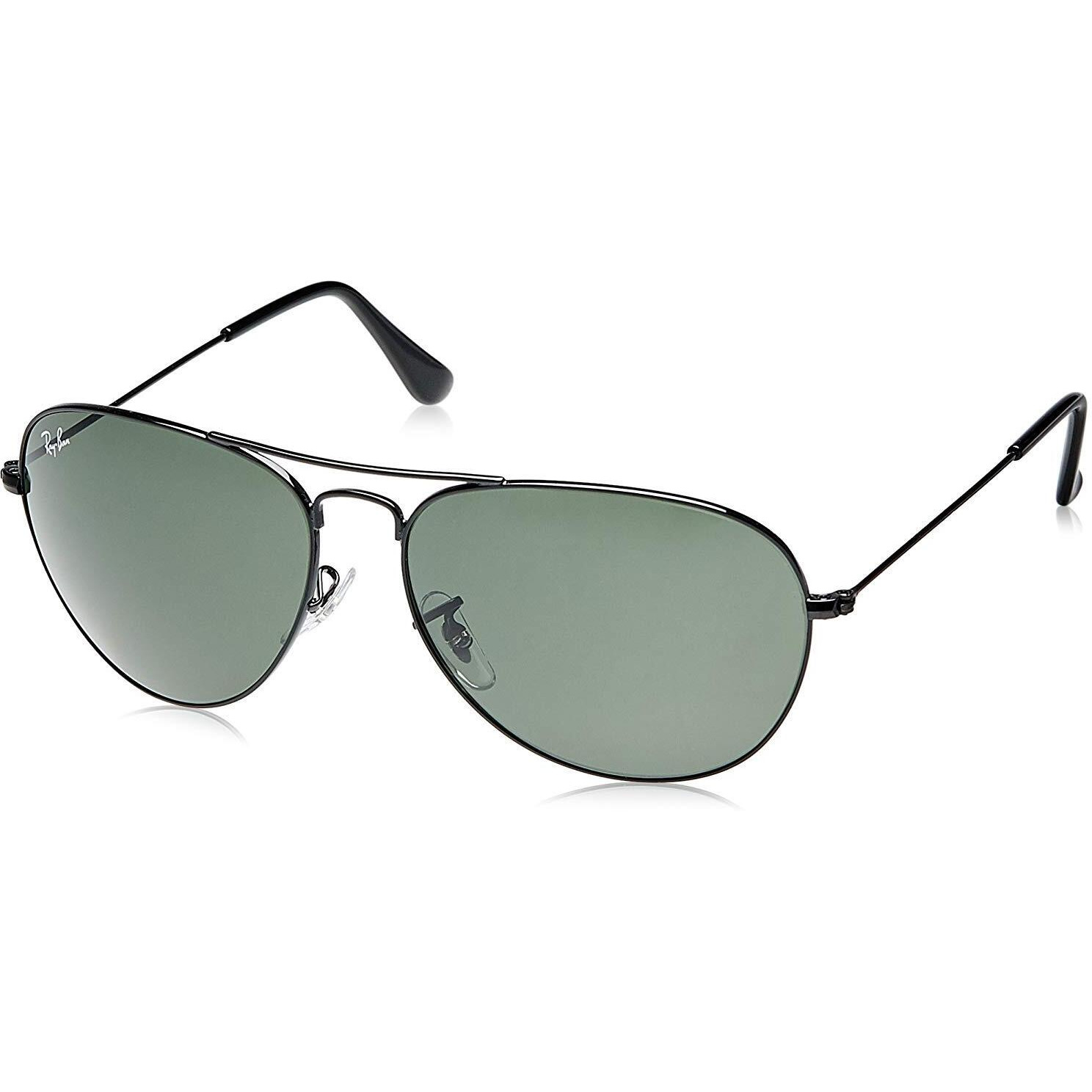 Ray-Ban UV Protected Pilot Sunglasses for Men( 0RB3432I|59 mm|Crystal Green)