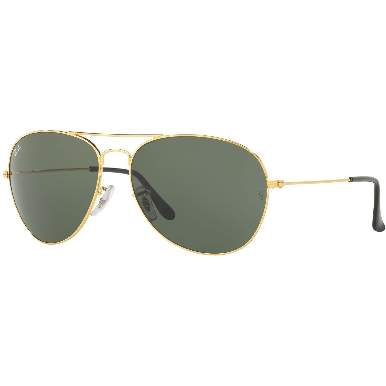 Ray-Ban UV Protected Pilot Sunglasses for Men ( 0RB3432I|59 mm|Crystal Green)