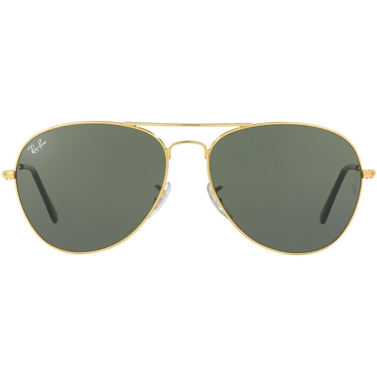 Ray-Ban UV Protected Pilot Sunglasses for Men ( 0RB3432I|59 mm|Crystal Green)