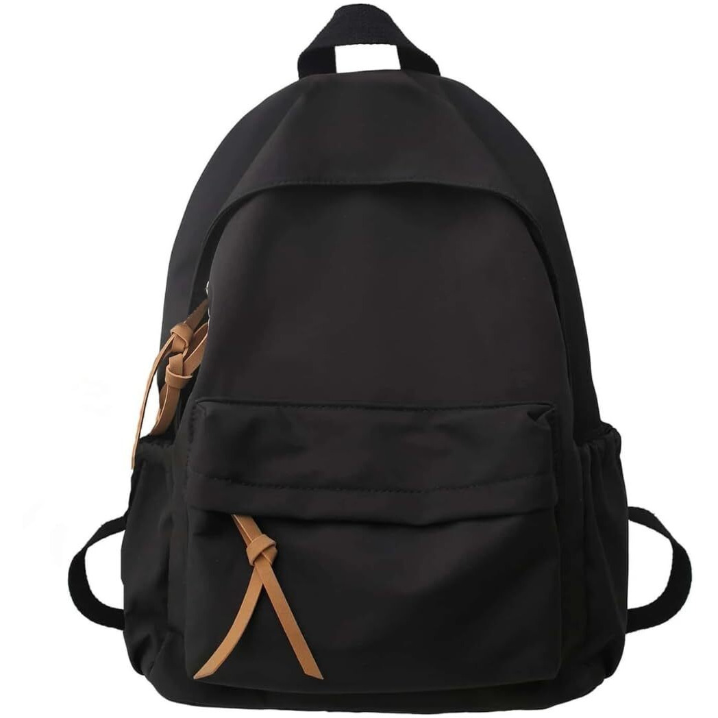 Glowic backpack bag || backpack bags for women || backpack bag for man || backpack for women office use(WBAG-64) (Black)