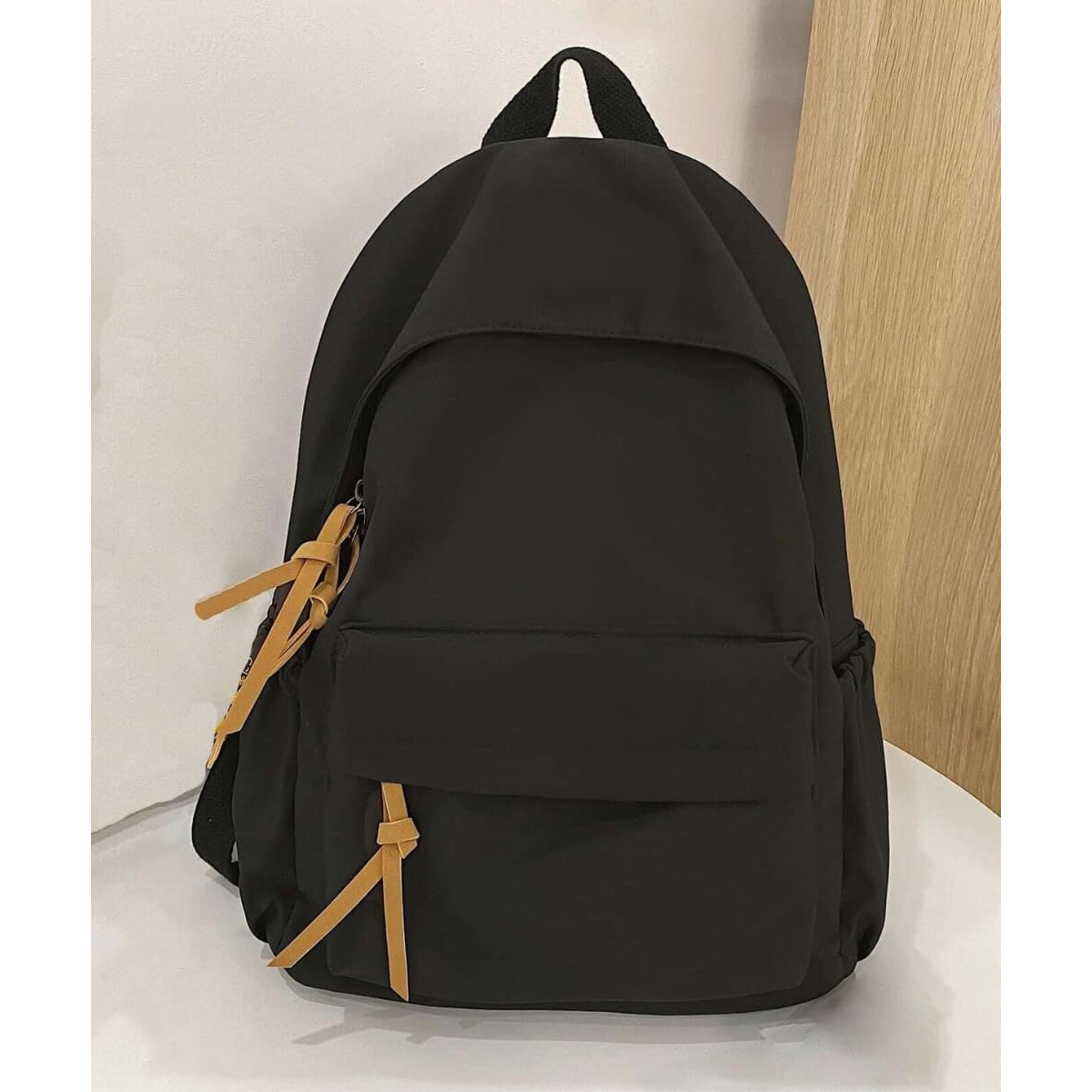 Glowic backpack bag || backpack bags for women || backpack bag for man || backpack for women office use(WBAG-64) (Black)
