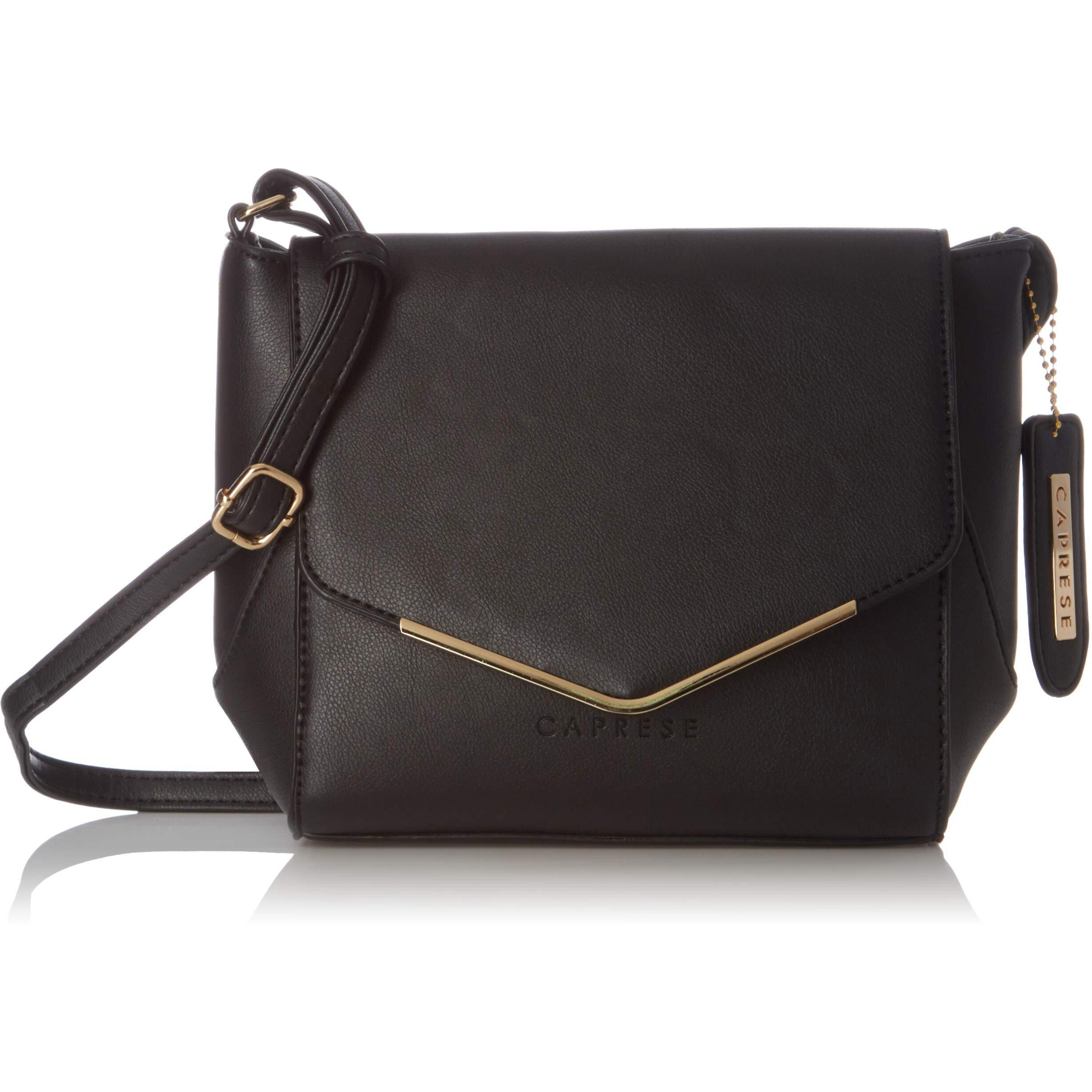 Caprese Yondella Women's Sling Bag (Black) (Numbers 1)