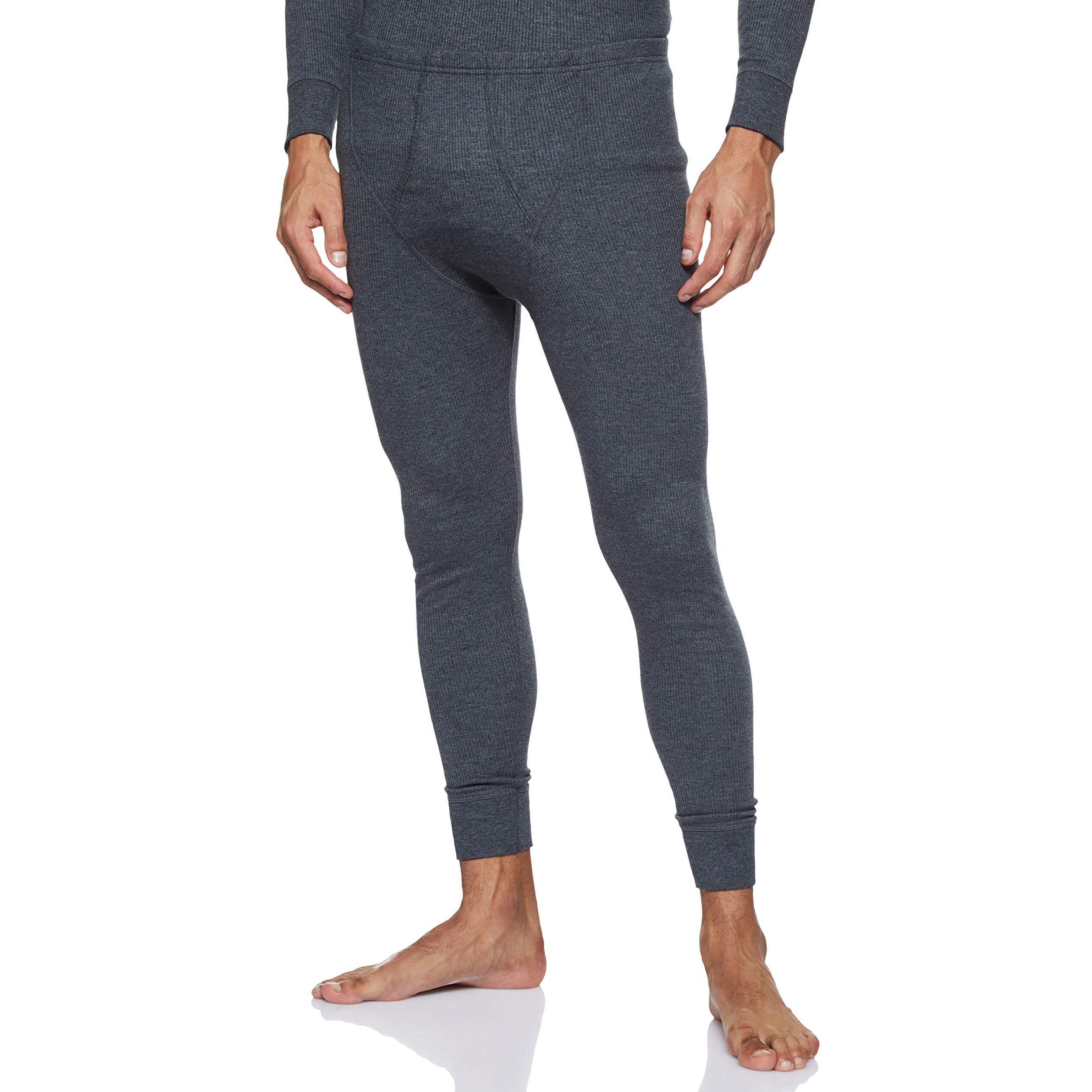 Jockey 2420 Men's Super Combed Cotton Rich Thermal Long Johns with Stay Warm Technology