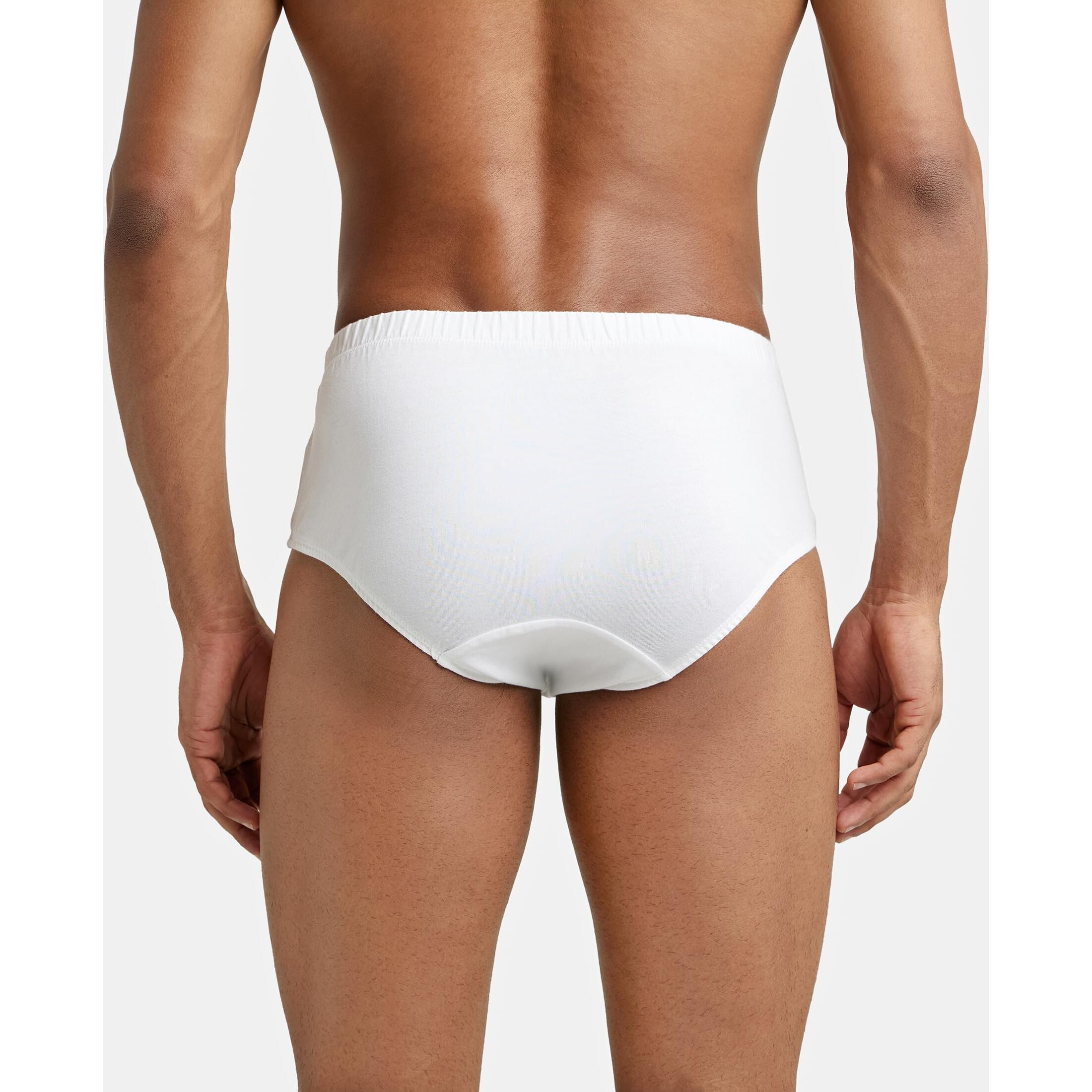 Jockey Men's Cotton Brief (Pack of 3) (8901326033005_8035-0310-White L)(Color May Vary)