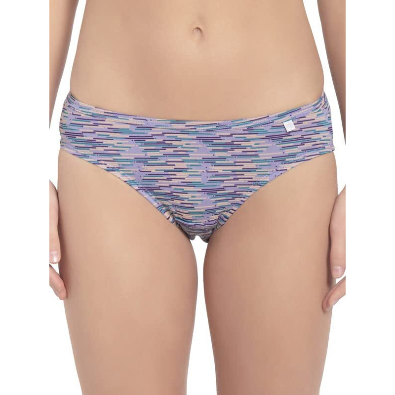 Jockey Women's Cotton Bikini (Pack of 3) (1410_Light Prints_XL_Assorted_XL)