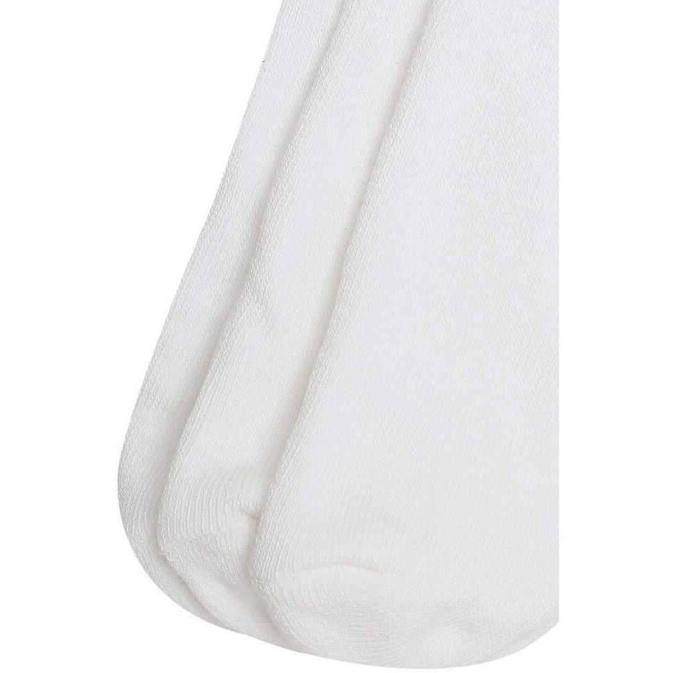 Jockey 7036 Men's Compact Cotton Terry Ankle Length Socks with Stay Fresh Treatment_White_Free Size