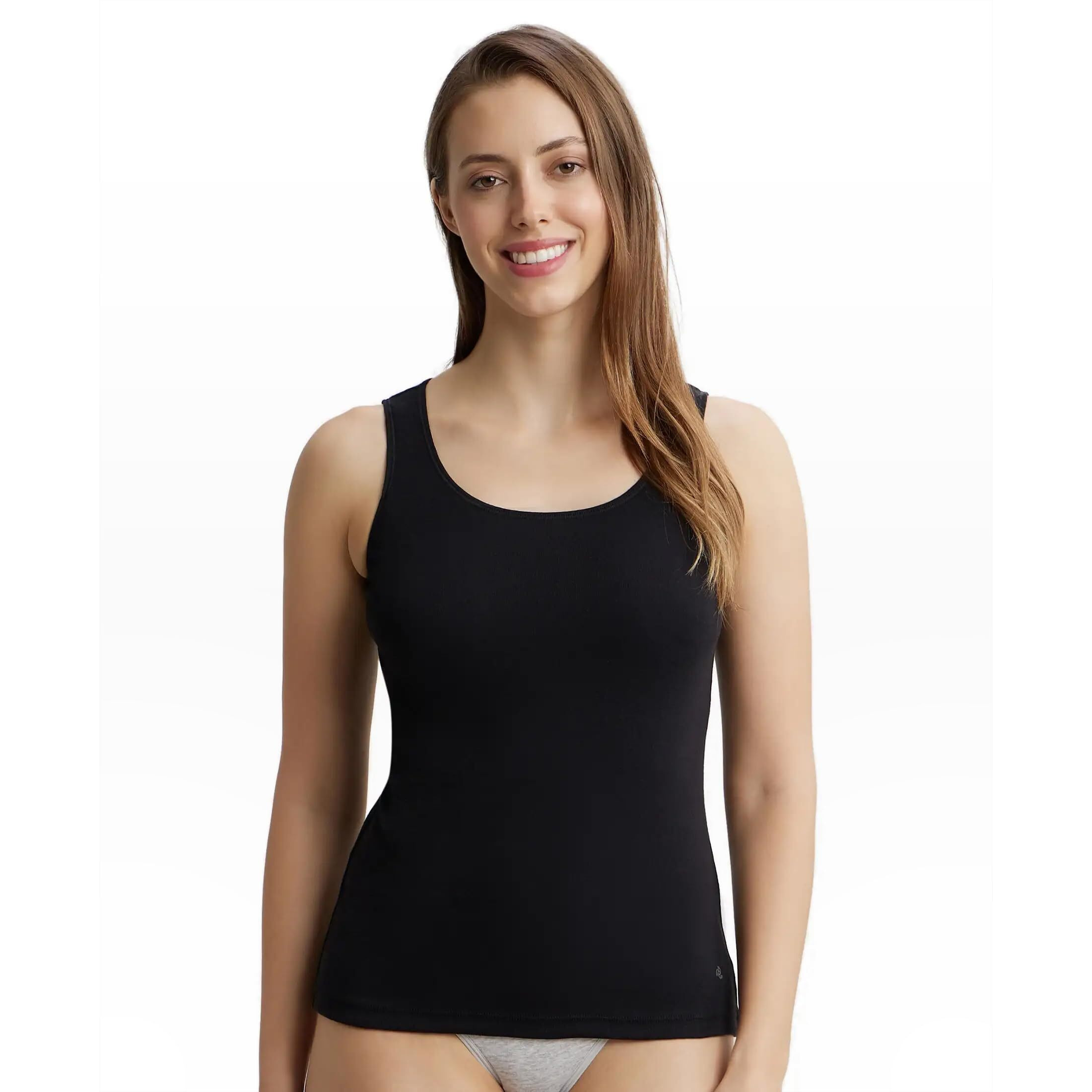 Jockey Women's Modal Tank Top 1535_Black_L