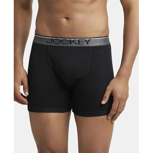 Jockey Men's Cotton Brief 8901326065655 8009-0210-ASSTD Black L (Pack of 2) ( (Color & Prints May Vary)