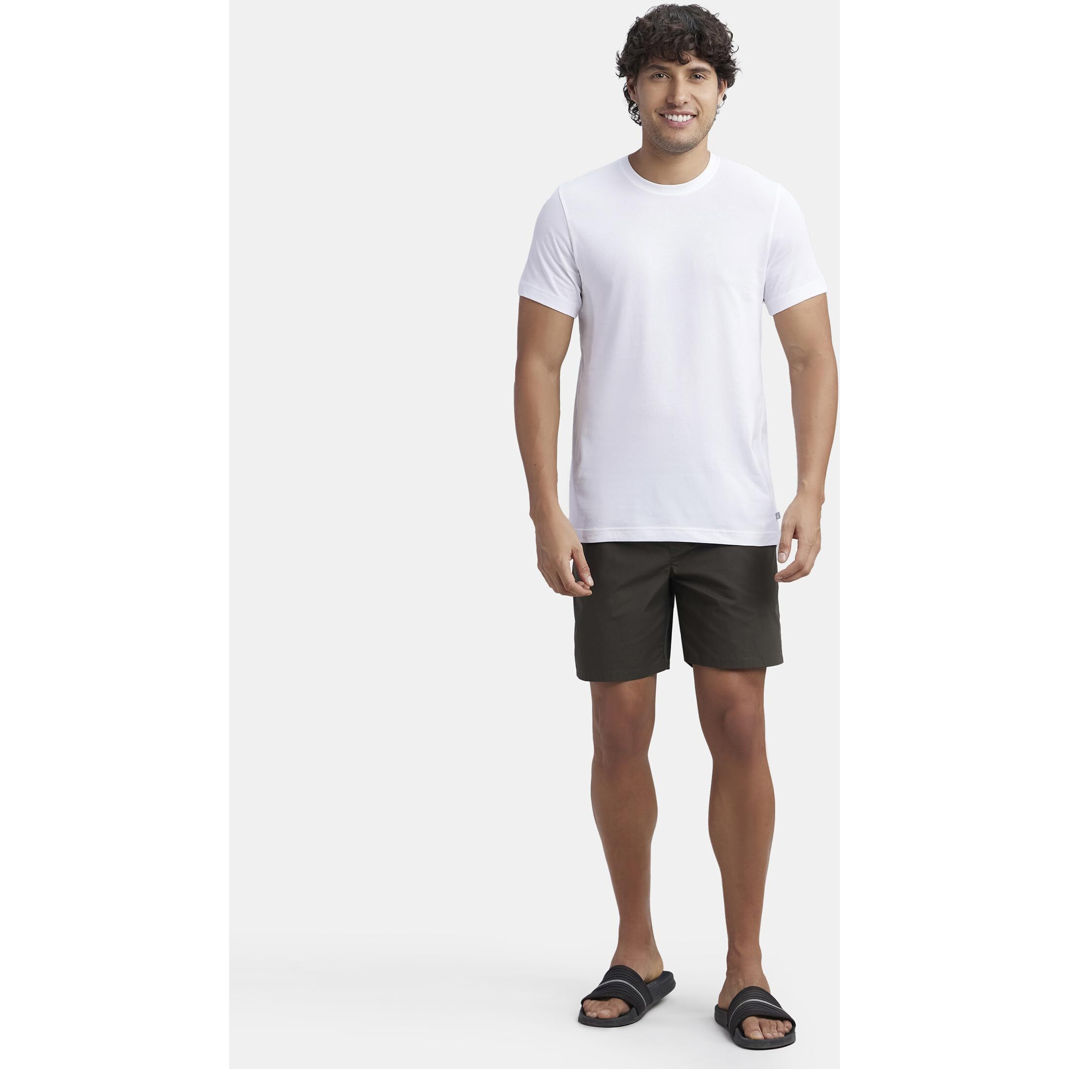 Jockey Men Vest MC06-0105-WHITE_White_Medium_White_M