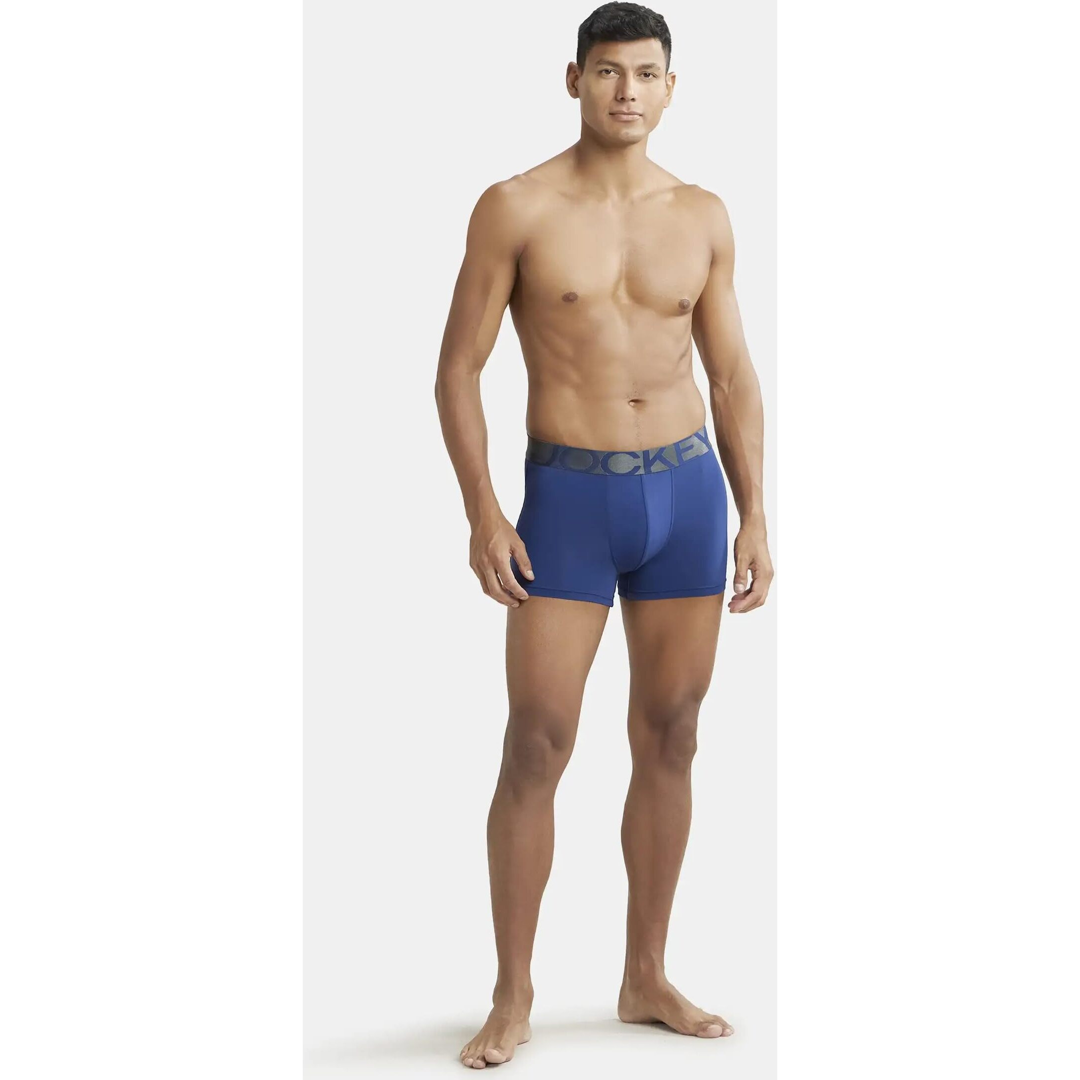 Jockey Men's Cotton Trunks (Pack of 1) (IC28_Royal Blue_Medium_Royal Blue_M)