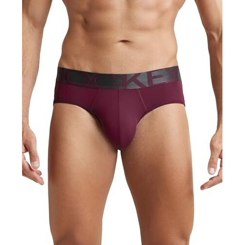 Jockey Men's Cotton Wind Ultra Soft Brief (IC27-01_Wine Tasting_XL)