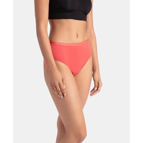 Jockey Women's Cotton Hipster Panty (Pack of 3) (1523_Dark Assorted_M_Assorted_M)