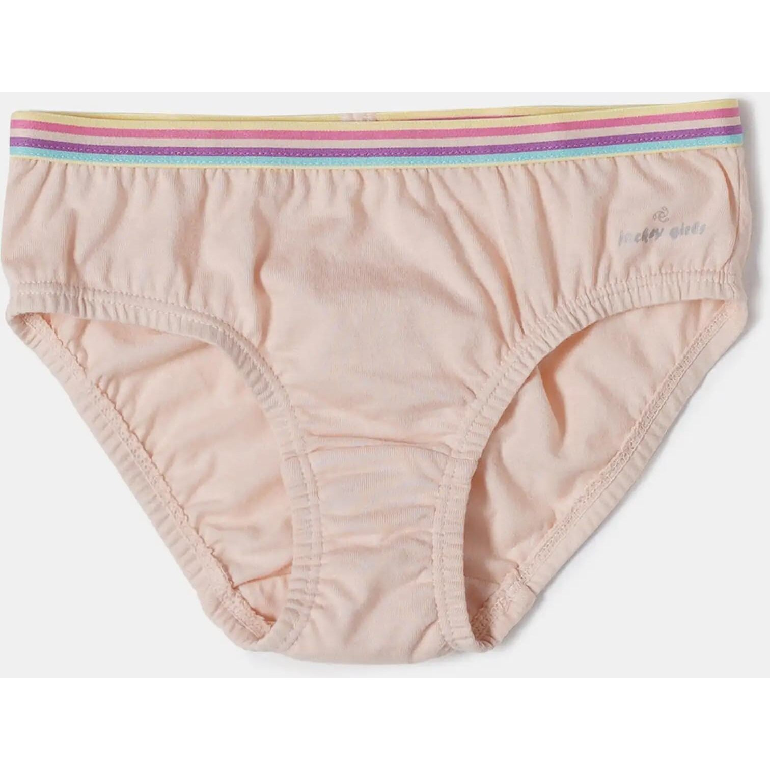 Jockey Girls Super Combed Cotton Panties with Ultrasoft Waistband_Pack of 3_Colors & Prints May Vary_Style_SG11_Assorted_9-10 Yrs