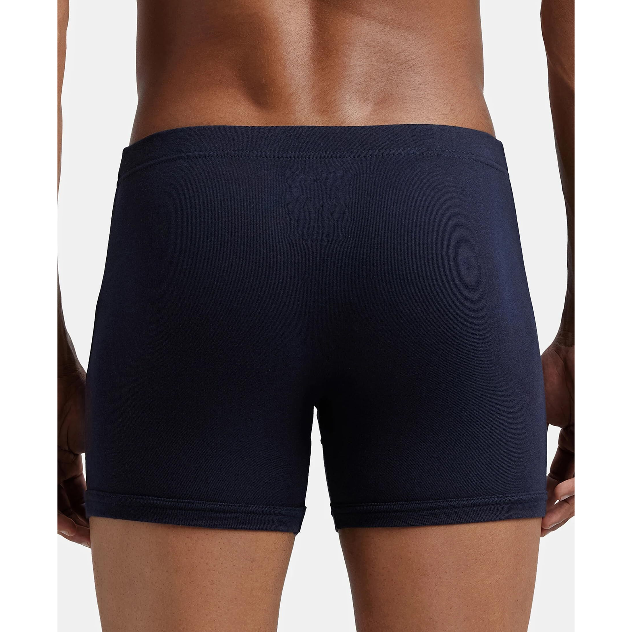 Jockey Men's Cotton Boxer Brief (Pack of 2) (37704_Blue_2XL)