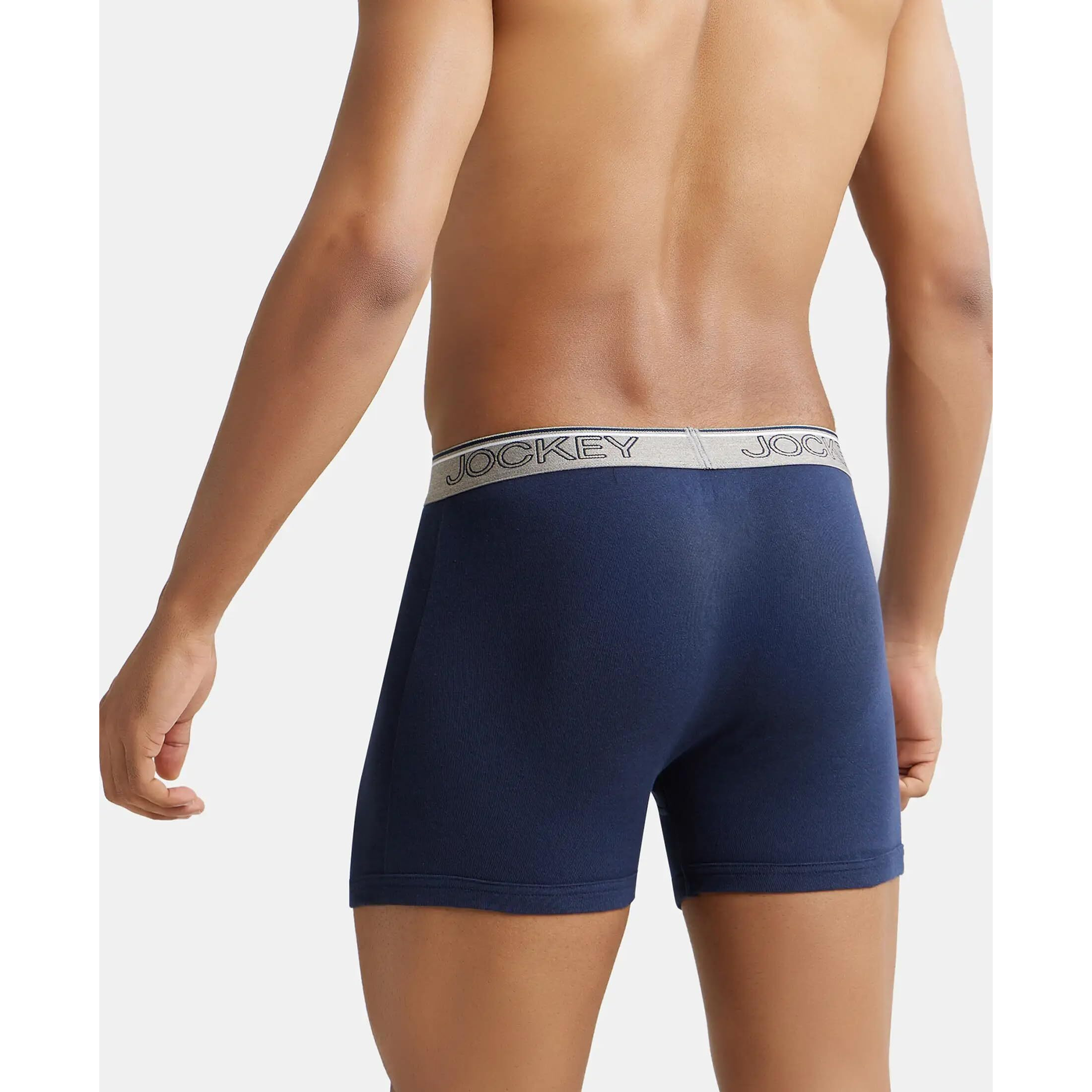 Jockey Men's Cotton Briefs (Pack of 2) (37750_Blue_L)