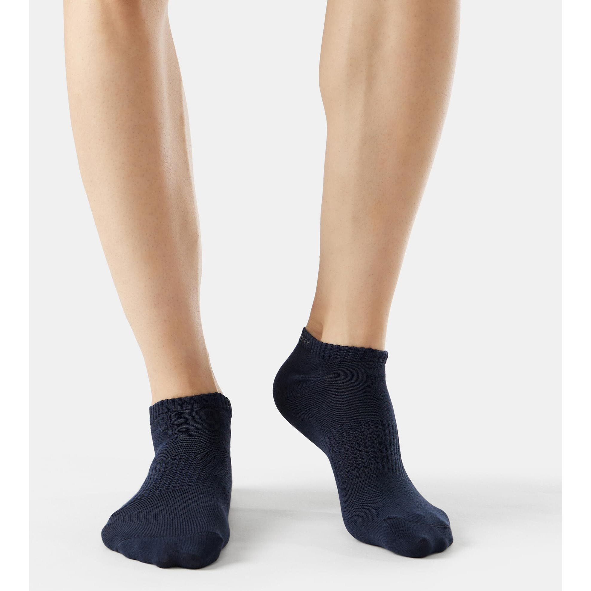 Jockey Men's Over The Knee Cotton Blend Socks (Pack of 3) (7097_Black/Char Mel/Navy Mel_Free Size_Multicolor)