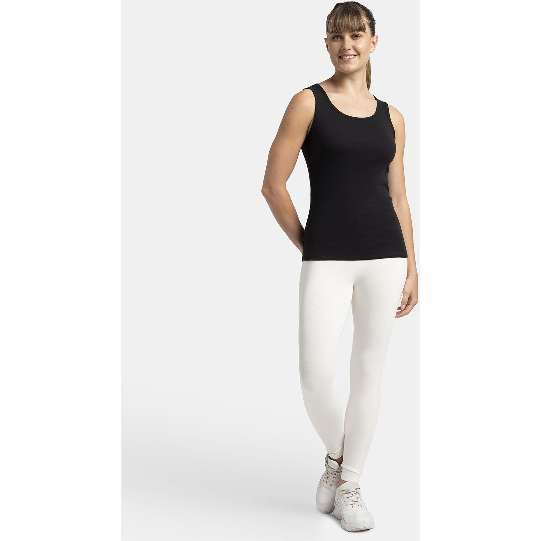 Jockey Women's Slim Fit Tank Top A113_Black_L