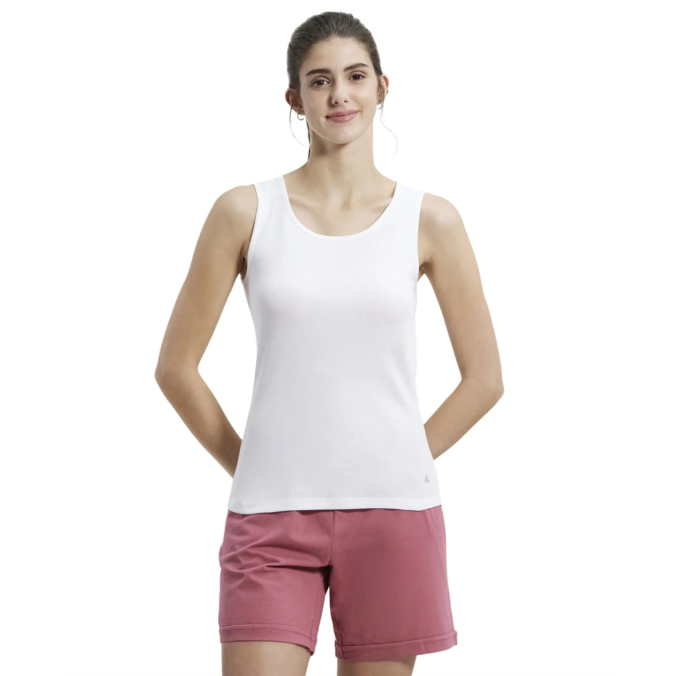 Jockey Women's Slim Fit Tank Top A113_White_L