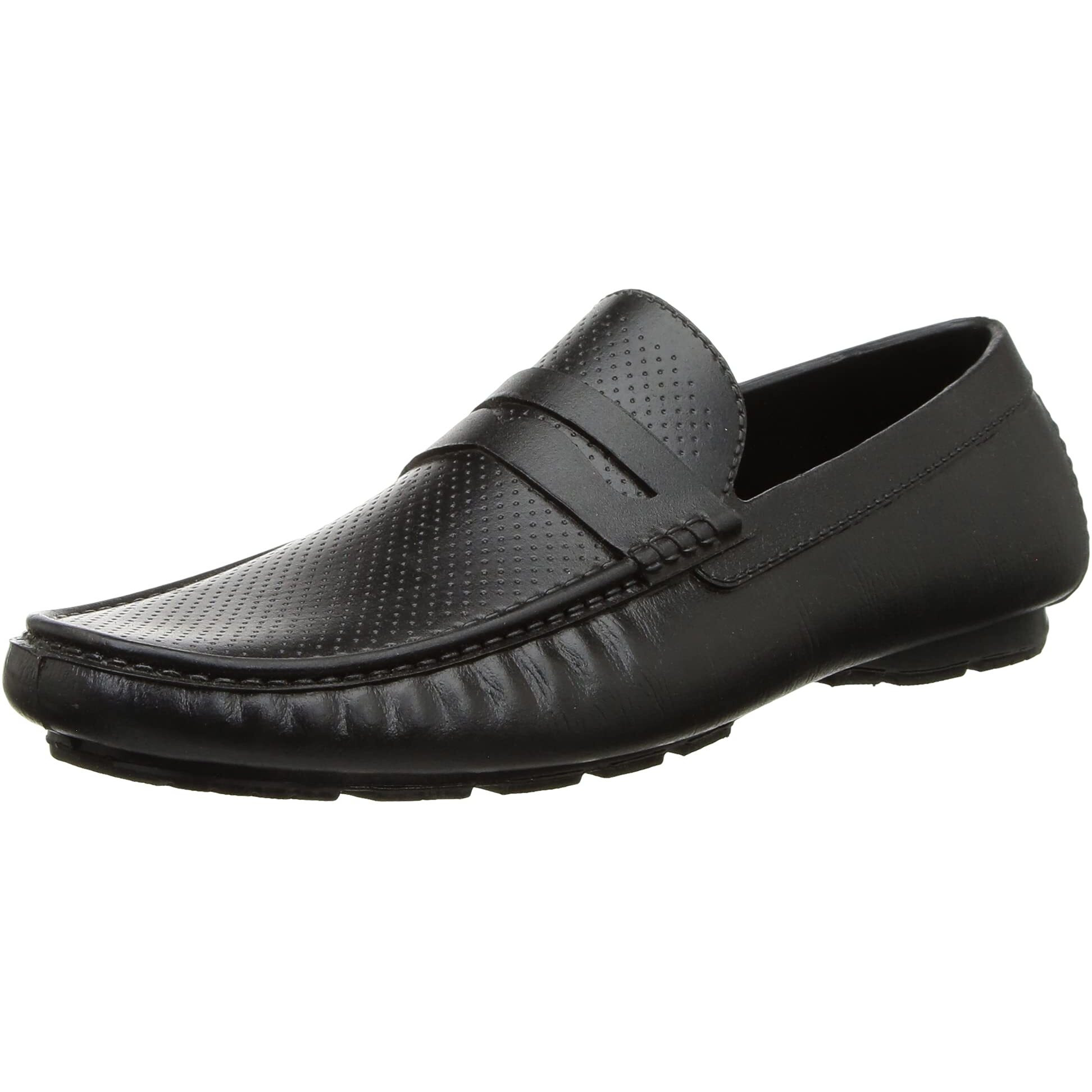 Bata Men's DRIVER Loafers (8526723_BLACK_9 UK)