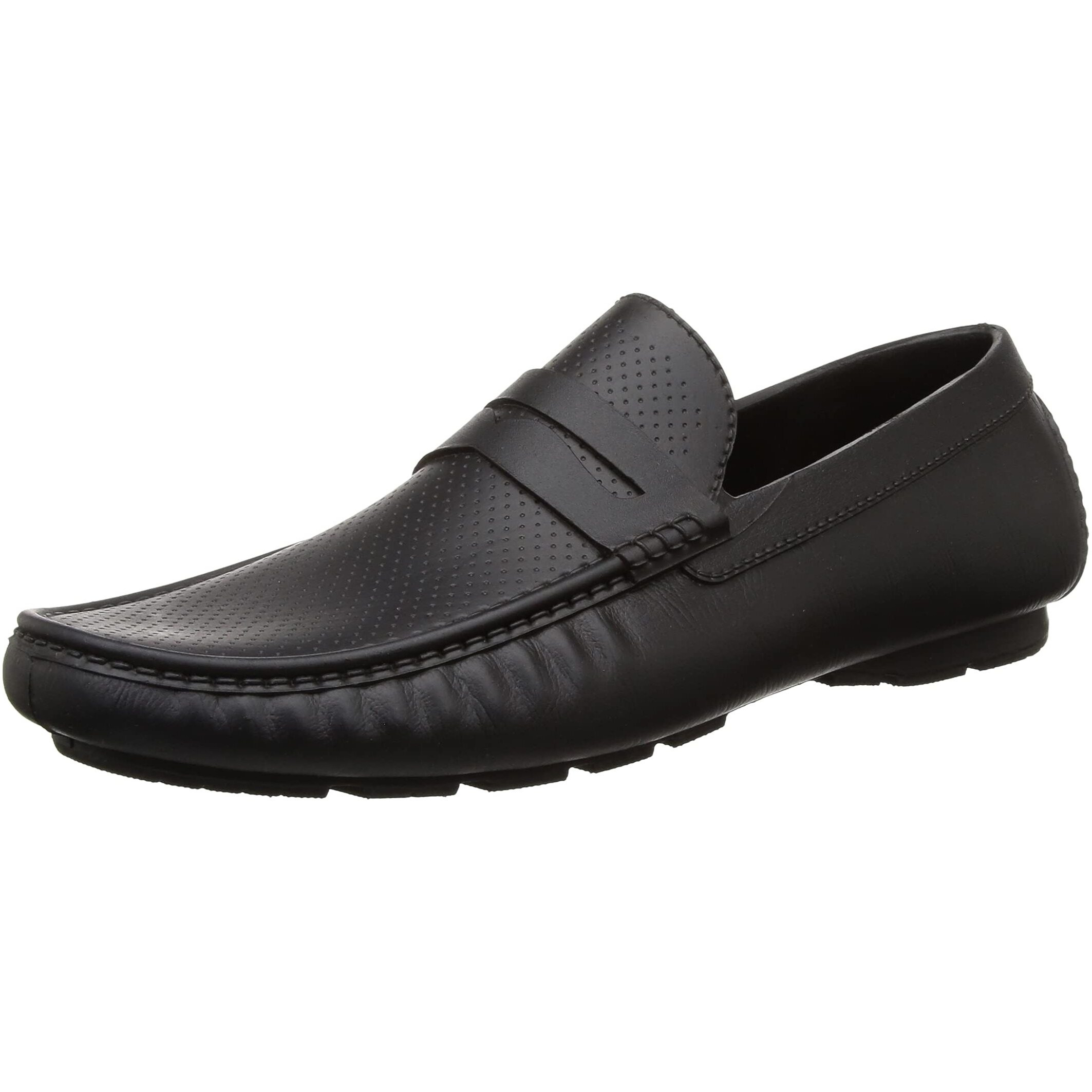 Bata Men's Loafers Nu Driver (8526821_Black_8 Uk)