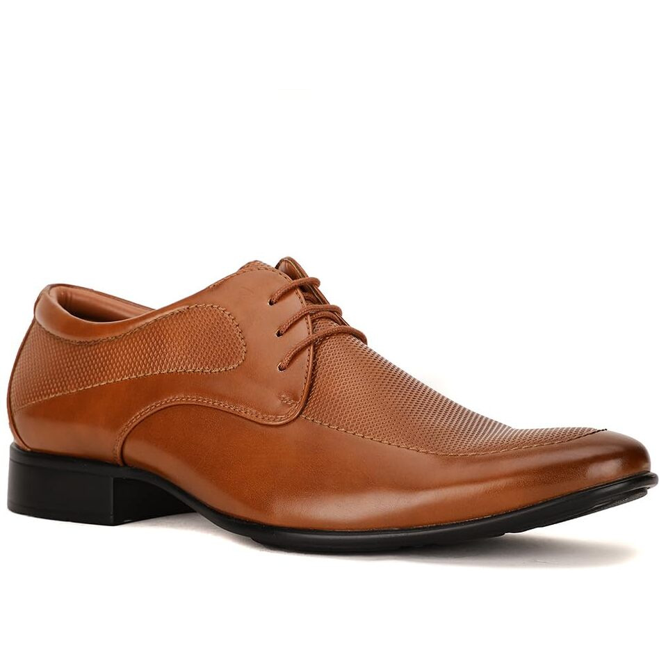 BATA Men Tazo Derby Tan Formal Shoes10 Kids