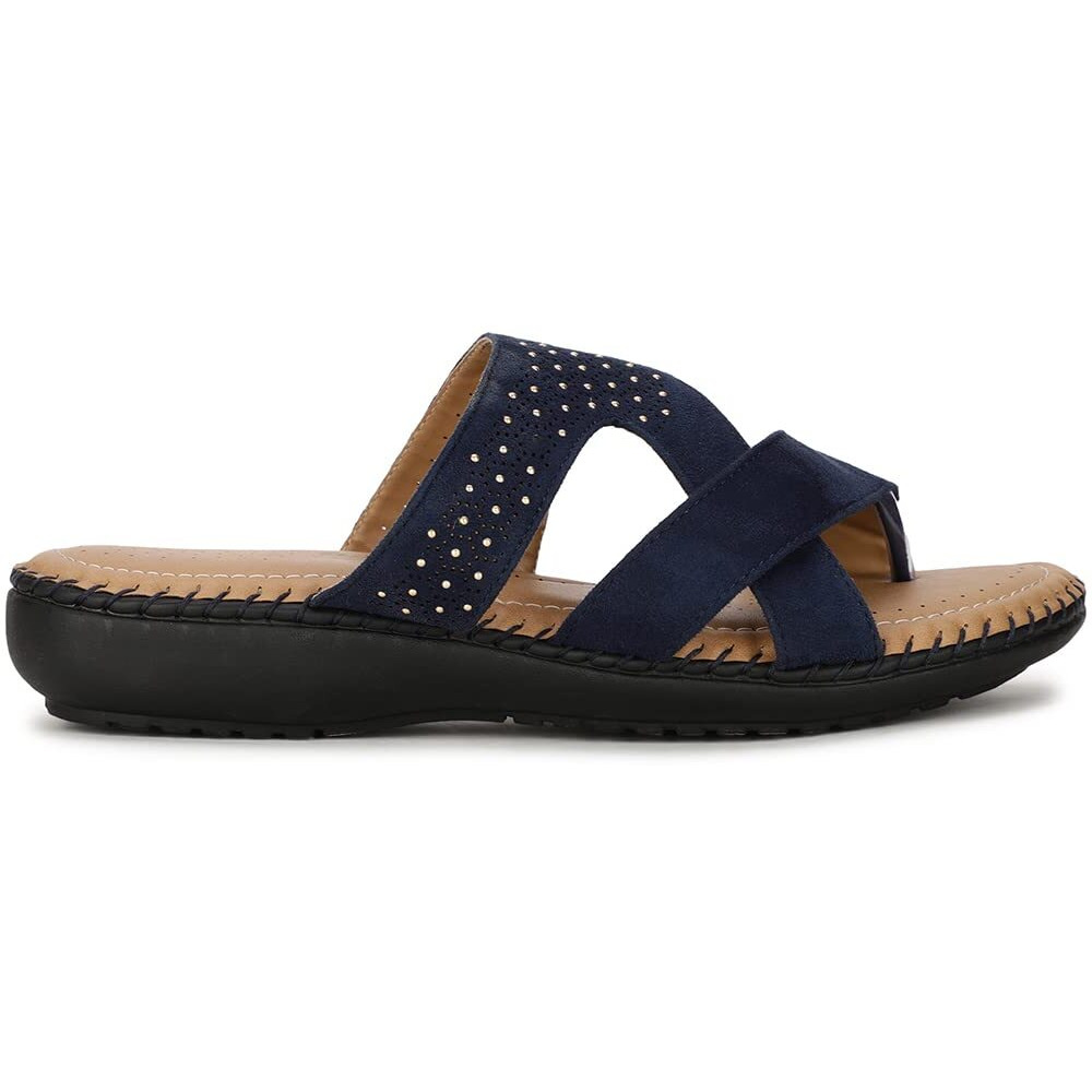 Bata Womens Becca Mule Sandals, (5719734), 6 Blue